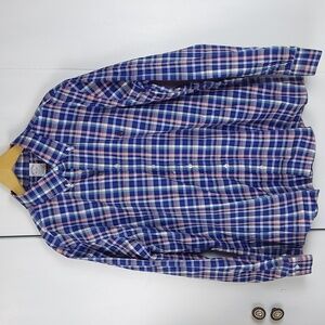 Brooks Brothers Mens Regent Fit Plaid Button down Shirt New! Sz.XL